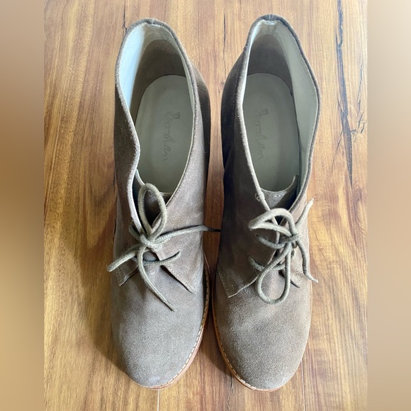 Boden/Anthro Suede Booties - Picture 6 of 13